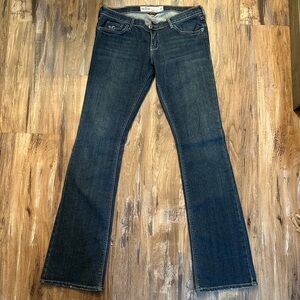 Vintage Y2K Hollister Dark Blue Boot Cut Jeans